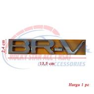 HONDA BRV 2022 New Car Emblem Upright Car/ BRV Premium Chrome Trunk 2022 UP Car Decal Car Sticker