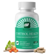Beworths Cortisol Capsules Stress Relief Mood & Focus Immune Support Energy Boost Relaxation Supplem
