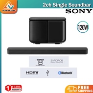 Sony HT-S100F 30W 2ch Bluetooth Single Sound bar w/Optical Cable Soundbar