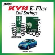 PERODUA BEZZA (2016~) FRONT / REAR / SET COIL SPRING STANDARD KYB K-FLEX (2 OR 4 PCS)