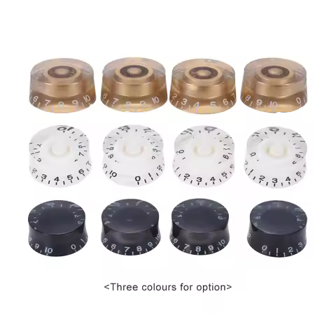 4pcs Speed Volume Tone Control Knobs for Gibson Les Paul Guitar Replacement Electric Guitar Parts Go