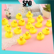 SAO - 5599 Rubber Duck Children's Bath Toys Baby Bath Toys Cuit Duck/ Mini Duck/ Children's Toys Whi