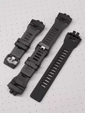 Double Convex Interface Resin Watch Strap for Casio GBA-800 GBD-900 Special Waterproof Breathable Me