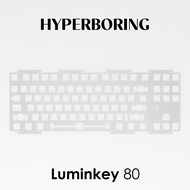 【MirthLane】 Hyperboring PC FR4 Aluminum Positioning Plate For Luminkey 80 Customized Mechanical Keyb