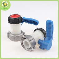 [LINMU] IBC Tank 1000L DN50 75Mm Liter 62Mm To Export Male 2 Inch Butterfly Valve Switch VN