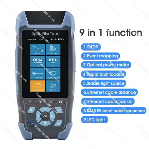 AUA-900A/D High Accurate OTDR mini pro optical time domain reflectometer 1310/1550nm fiber optic /UP