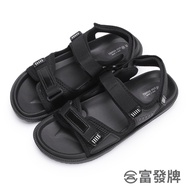 Fufa Shoes [Fufa Brand] Lightweight Breathable Extreme Men Women Sandals Outdoor Slippers Thick-Soled Flat Couple Velcro Felt Two-Wear