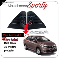 🔥Hottest🔥Perodua Bezza Matt Black 3D Window Cover Protector (2pcs/set)