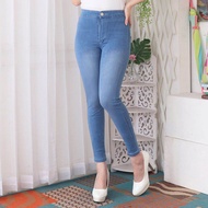 Celana Jeans Wanita Pinggang Tinggi//Celana Jeans Wanita HighWaist || KJ JEANS