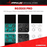 ANBERNIC RG35XX Pro Retro Handheld Game Console - 5G WiFi Bluetooth 4.2, 3.5 Inch IPS Screen, 3200mA