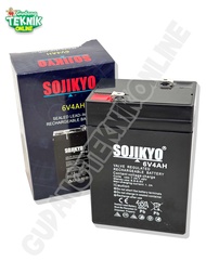 BATERAI (SOJIKYO) 4V 6V 4.5Ah Timbangan Duduk Digital 30Kg 100Kg 150Kg 300Kg NANKAIi WESCO PROQUIP M