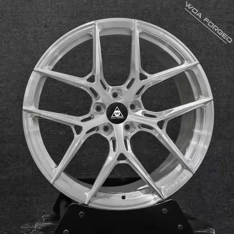 Customize Polished Brushed 18 19 20 21 22 23 24 Inch 5X112 5X120 5X114.3 Rims HF5 Style Alloy Forged