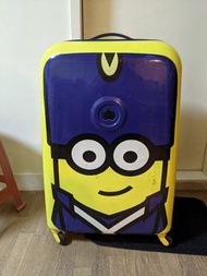 Delsey x Minions used hardshell luggage, biggest size, no delivery, pickup only at lai king estate