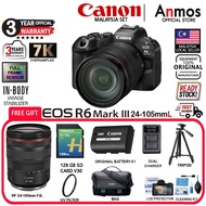 Canon EOS R6 Mark III / EOS R6 III /EOS R6M3 / EOS R6 III + RF 24-105 F4L IS USM  CANON MALAYSIA SET