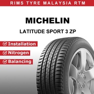 255/55R18 - Michelin Latitude Sport 3 ZP (Promo19) - 18 inch RunFlat Tyre Tire Tayar 255 55 18