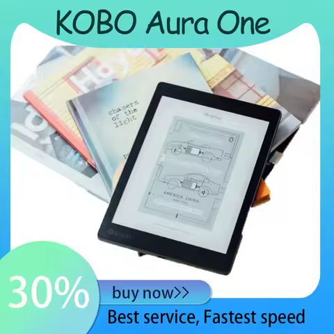 Used KOBO Aura One 7.8 inch ebook 8GB 1872x1404 e-ink e-Reader Easy to Carry электронная книга libro