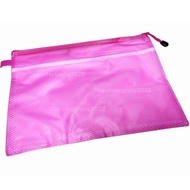 ซองซิปตาข่าย กระเป๋าตาข่าย ซองซิปใส่เอกสาร ซองซิป A4 A5 B5 ซองซิป2ช่อง 1 ซิป แฟ้มใส่เอกสาร 2ช่อง มี