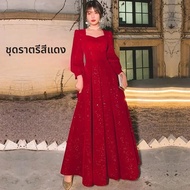 2024 ชุดราตรีหรูหราสําหรับผู้หญิงที่สมบูรณ์แบบสําหรับชุดราตรีรายปีประสิทธิภาพ Hostess ชุดปลาหางเพื่อ