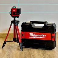 【รับประกัน 5ปี】Milwaukee เครื่องวัดระดับเส้นสีเขียว 16 เส้น วัดระดับดิจิตอล แม่นยำ LASER เลเซอร์วัดร