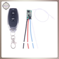 GG 433mhz DC 3.6V 5V 9V 12V 24V 1CH Mini Relay Wireless RF Remote Control Switch LED Lamp Controller