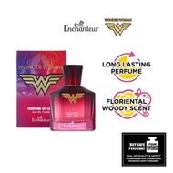 ENCHANTEUR Wonder Woman EDT Fighter of Love Floriental Woody Scent (50ml)