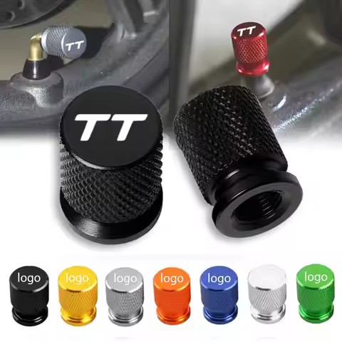 4Pcs For Audi TT TTRS 8j 8n 8s mk1 2 3 S line Custom LOGO Car Decor Airdust Waterproof Car Wheel Tir