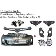 Perodua Myvi 2011 SE SE3 Lagi Best Front Bumper (Bumper Depan)  PP Plastic Malaysia  2012 2013 2014 