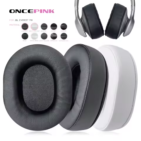 Oncepink Replacement Ear Pads for JBL Everest 710 Headphone Thicken Cushion Headset Headband