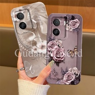 IQOO Z7 5G Casing IQOO Z7X 5G Flower Motif Pro Camera Case
