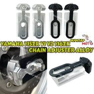 1 SET=2 PCS YAMAHA Y15ZR Y16ZR V1 V2 CHAIN ADJUSTER ALLOY SWING ARM STANDARD Y15 Y16 RANTAI ADJUST S