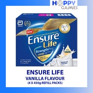 *FREE SHIPPING*  Ensure Life with HMB Adult Nutrition Value Pack - Vanilla Refill Pack 1.8kg 450g x 4
