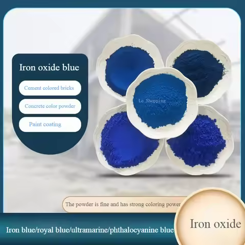 1000g Iron Oxide Pigment Iron Blue Royal Blue Ultramarine Phthalocyanine Blue Ceramics Cement Colore
