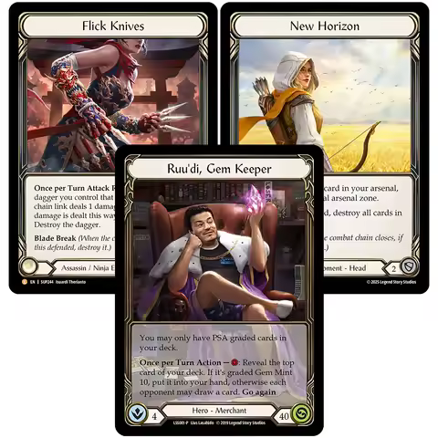 Flesh and Blood LSS001-P Ruu'di Gem Keeper Rudy Alpha Investments FLICK KNIVES Concealed Blade FAB P