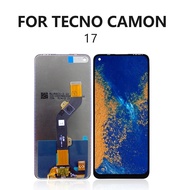 웃6.6Inches Mobile Phone Lcd For Tecno Camon 17 CG6 CG6J Lcd Screen With Touch Screen Panel Digit ✌❃