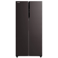( DELIVER KL AND SELANGOR ) TOSHIBA 530L INVERTER SIDE BY SIDE FRIDGE WIFI GR-RS600WI-PMY(37) GR-RS6