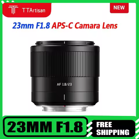 TTArtisan 23mm F1.8 Auto Focus prime digital camara fotografica lens for Fujifilm X XF X-E4 X-S20 XM