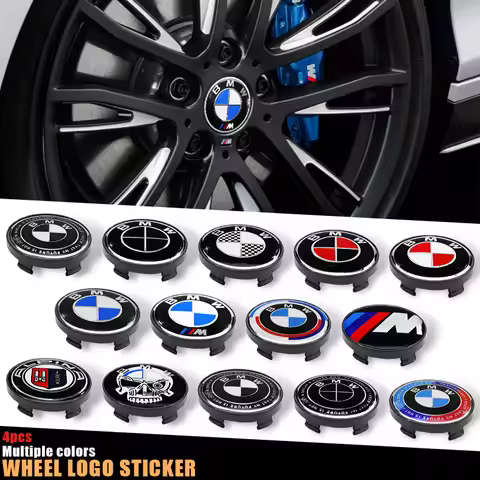 4pcs 56/60MM Wheel Center Caps Hub Car Rims Dust-proof Cover Hubcap For BMW M E62 F10 F20 F30 F40 F1