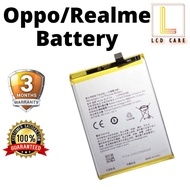 Oppo Realme RENO Battery  Find X R15 Pro R7s R9s C15 X3 XT 7 7i Reno 2/2F/3/3PRO/4/4PRO/5/5PRO/6/6PR