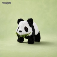 Tooyful Electric Stuffed Cuddly Cuddly Artificial Material Bamboo Leaf Panda
