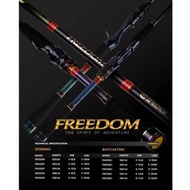 IROLY FREEDOM SPINNING/BAITCASTING ROD