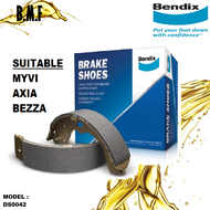 Bendix Brake Shoe Rear for DS0042 - Perodua Axia Bezza Myvi Lagi Best