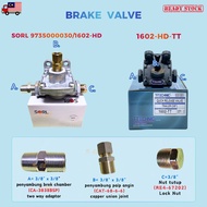 Bunyi Brek Anak Gajah Anak Kubar Universal Quick Release Valve 3/8-SORL Brake Injap Treler Plug1602-
