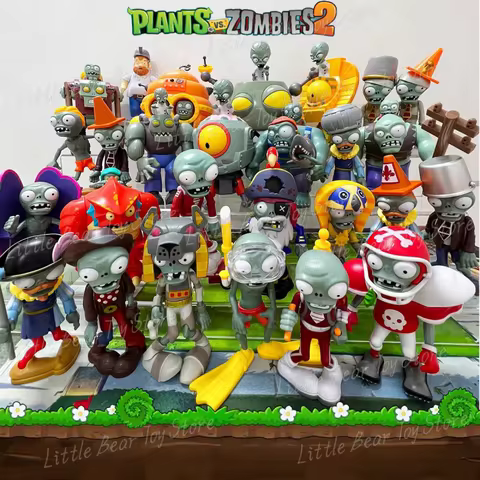 Plants Vs. Zombies 2 Game Figures Zombie Series Toys Gargantuar Pirate Zombot Sphinx-Inator Deep Sea