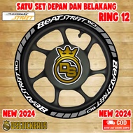 stiker velg honda beat street 2024 ring 12 sticker pelk honda beat street new 2024 ring 12 stiker ho