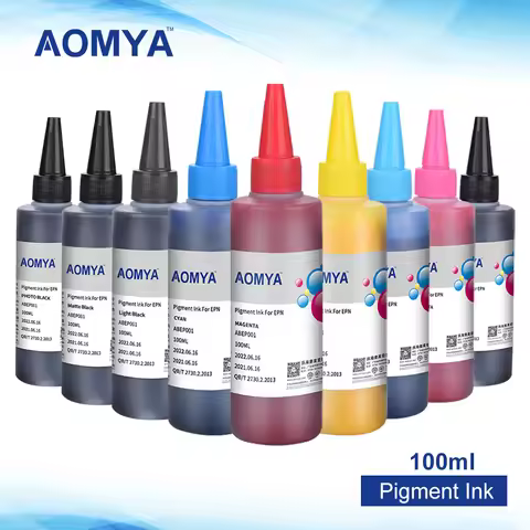 100ML 9Colors Pigment Ink For Epson SureColor P600 P800 Stylus Pro 3800 3880 7880 r3000 Printer Refi