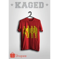 MERAH 5 Seconds Of Summer Band Concert T-Shirt 5 Seconds Of Summer Band T-Shirt Red/Red