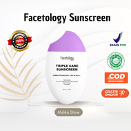 Facetology TripleCare Sunscreen SPF 40 PA+++/Facetology Sunscreen BPOM