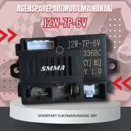 Receiver + Remot Bluetooth J2W-7P-6V Mobil Mainan Aki Pliko