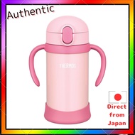 Thermos Magic Vacuum Baby Straw Mug FHV-350 Pink Suitable from Around 9 Months