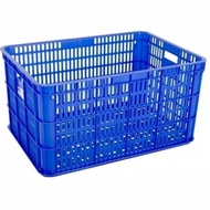 Storage Box Kontainer Barang Perkakas Industri Pabrik Keranjang Paket Bolong Lubang Krat Industri Pe